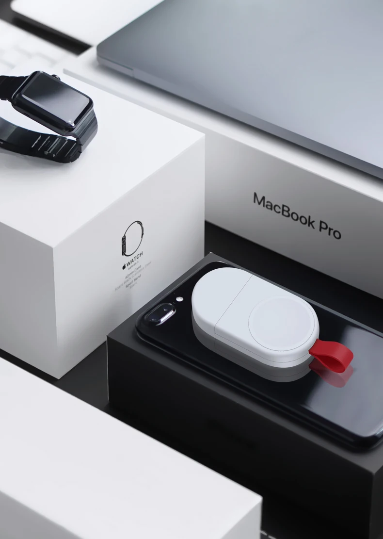 VEEAII Portable Magnetic Wireless Charger for Apple Watch Charger Series 1 2 3 4 USB Cable Watch Dock Adapte Fast Charging USB