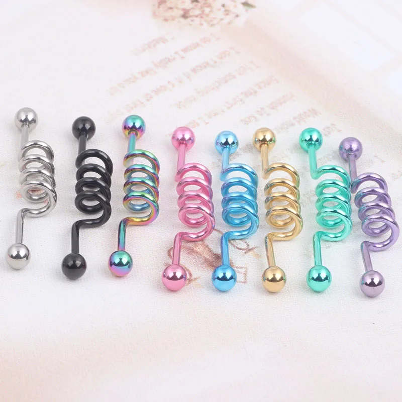 Штанга промышленная титановая 14 г 2 шт. | Украшения и аксессуары