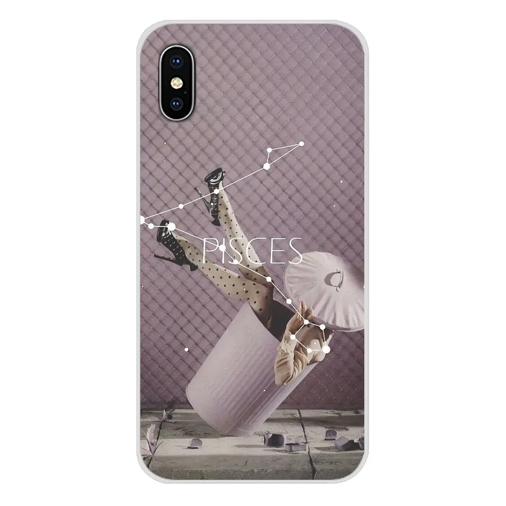 Для Apple iPhone X XR XS MAX 4 4S 5 5S 5C SE 6 6S 7 8 Plus ipod touch Art Signs Zodiac аксессуары чехлы для телефонов |
