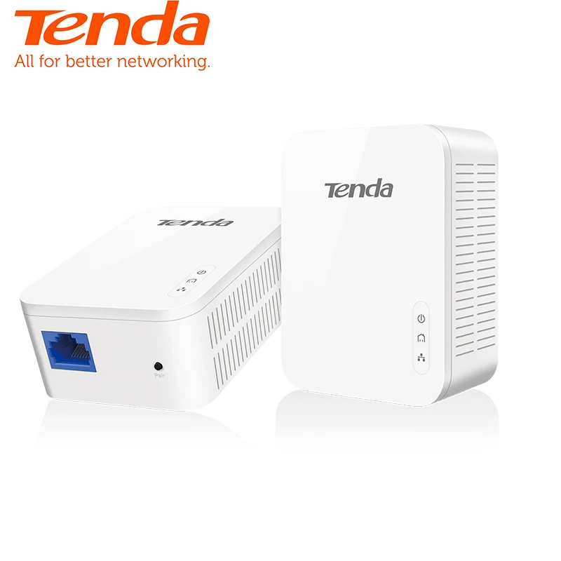 1 пара Tenda PH3 1000 Мбит комплект гигабитный сетевой адаптер Powerline сетевой адаптер AV1000 Ethernet ПЛК адаптер IPTV homeplug AV2