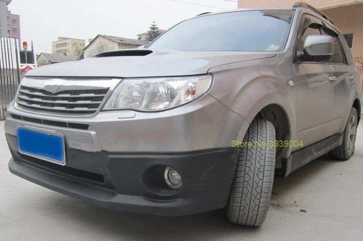 Для SUBARU Forester 2008 2012 автомобильные боковые юбки диффузор спойлер передний и задний