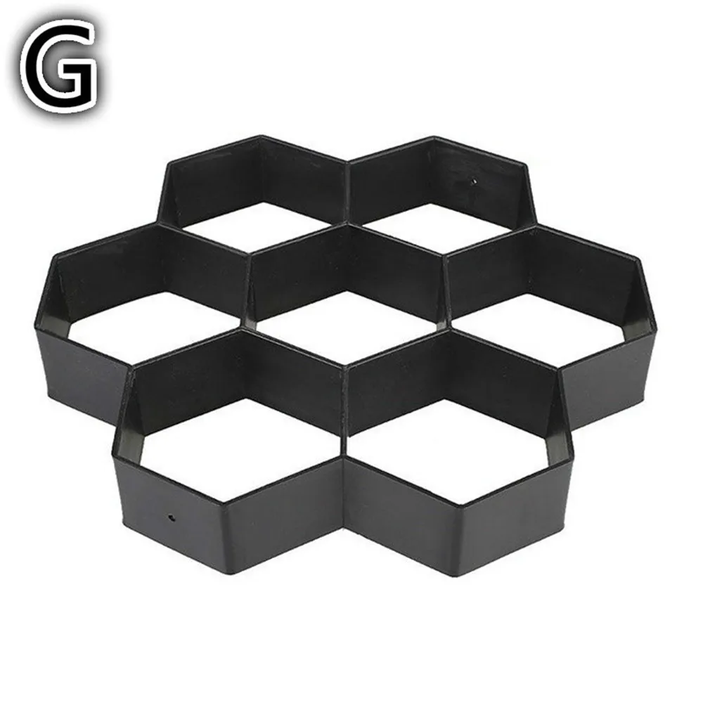 Новинка 2019 Садоводство 8/9 сетки Pathmate Каменная форма брусчатка бетон шаговый