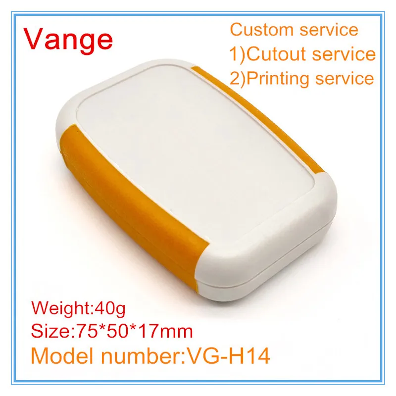 1 шт./лот изготовление форм IP54 ручной корпус из АБС-пластика diy с силиконовым