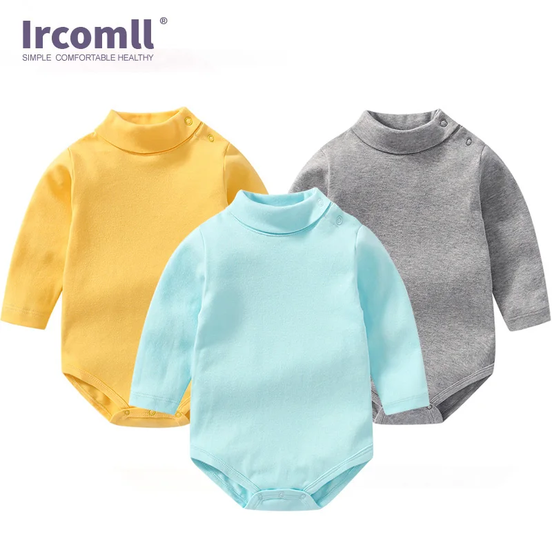 style 4 Ircomll/Одежда для новорожденных; хлопковый комбинезон с длинными рукавами для маленьких девочек и мальчиков; roupas infantil; 1 предмет - Цвет: style 4