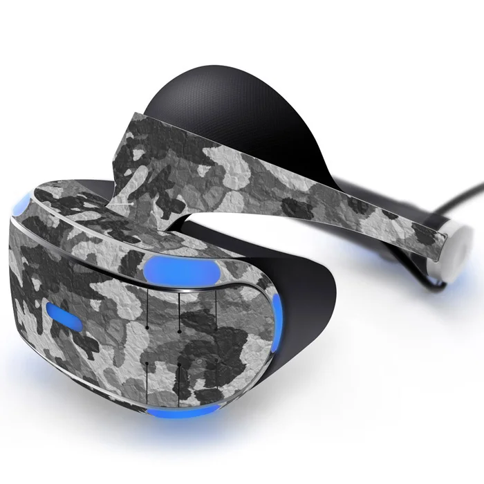 Низкая цена для sony Playstation 4 VR наклейка кожи для PS4 VR наклейка