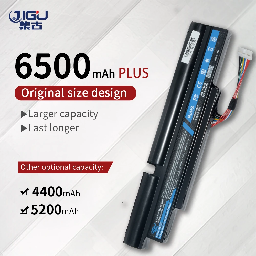 

JIGU New 6Cells Laptop Battery For Acer Aspire TimelineX 4830TG 5830T 3830TG 4830T 5830TG 3830T 3INR18/65-2 AS11A3E AS11A5E