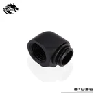 Переходник BYKSKI черный, белый, серебристый, золотой G14 дюйма, 90 градусов, длина резьбы адаптеры охлаждения, 10 мм, B-D90