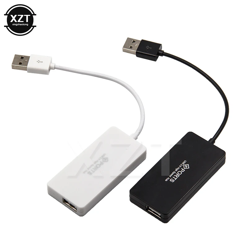 4 портовый usb хаб 2 0 разветвитель высокоскоростной концентратор
