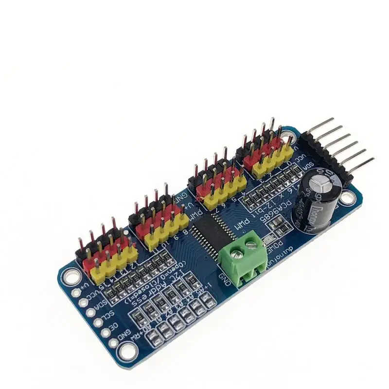 16-канальный видеорегистратор 12-битная ШИМ/Servo Driver-I2C интерфейс PCA9685 модуль для arduino