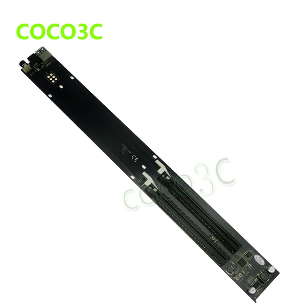 Ноутбук ExpressCard 34 до 2 pci-e 16x Слоты адаптер Riser Card Express 54 PCI звук Network Graphics карты |