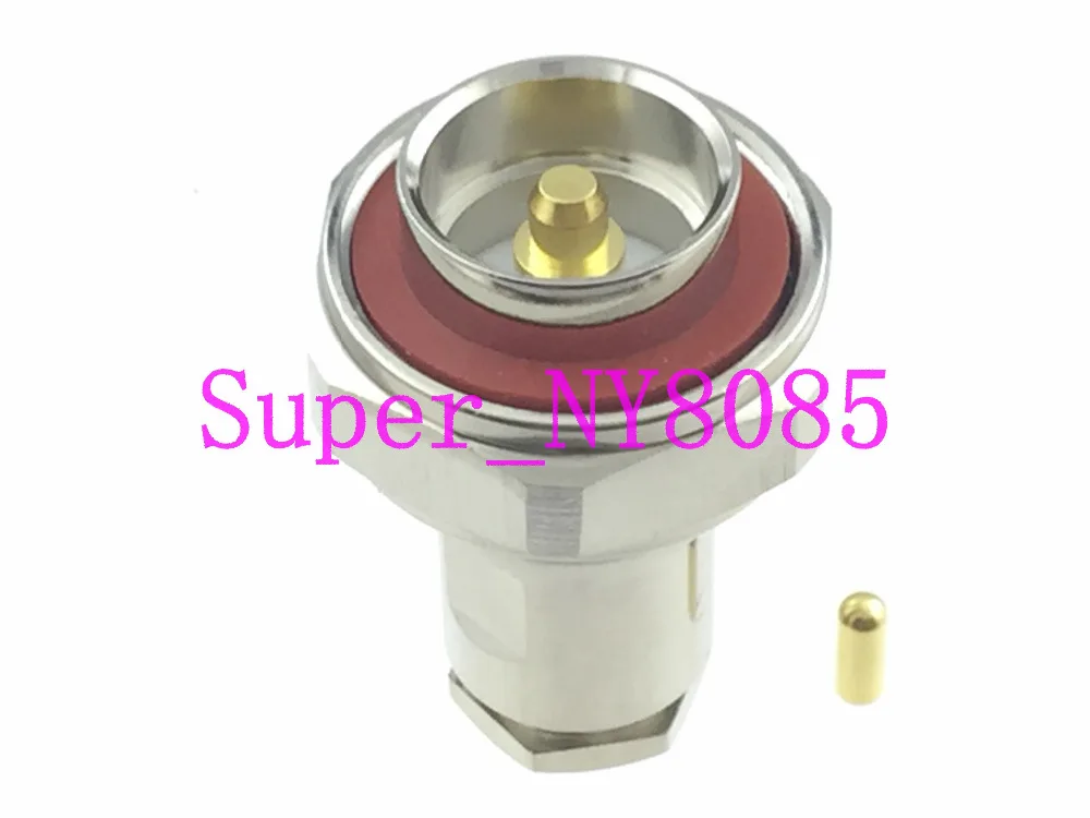 

10pcs Connector 7/16 DIN male clamp RG8 LMR400 RG213 RG165 RG393 cable Straight