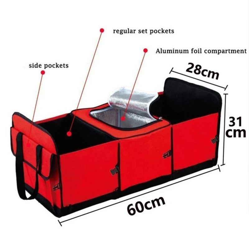 Partol автомобиль внедорожник корзина для хранения багажник Органайзер сумка