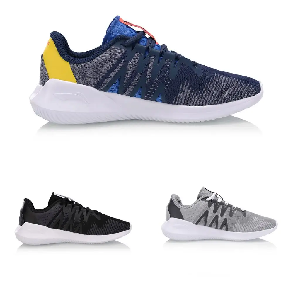 Li-Ning/мужские кроссовки с амортизацией для бега; дышащий светильник; спортивная обувь для фитнеса с цветной подкладкой; кроссовки; ARHP029 XYP914