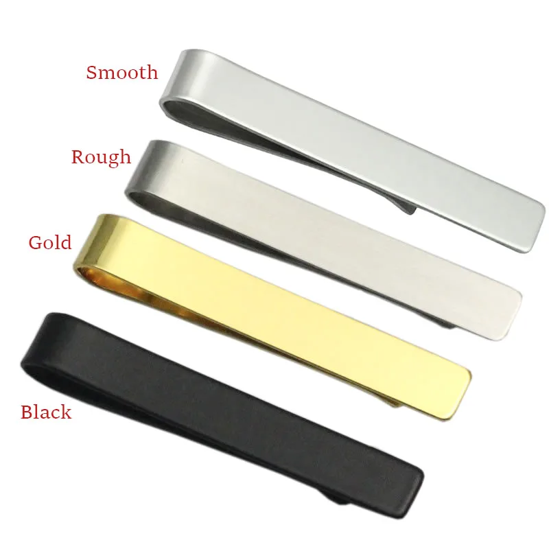 2 шт./лот мужские Зажимы для галстука из нержавеющей стали зажимы мужчин 48x8x0 8 мм