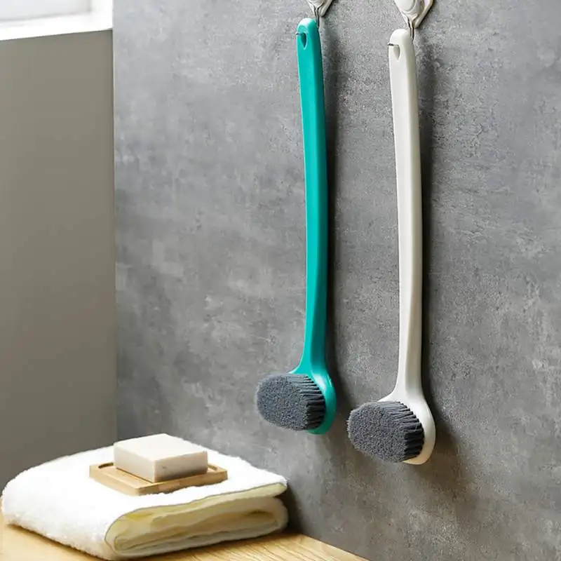 Мягкая щетка для купания мягкая тела длинная ручка подвесная Мочалка душа и
