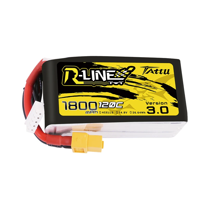 Attu R Line версия 3 0 V3 4S 6S 1300/1550/1800/2000mAh 120C 14 8 V Lipo батарея с разъемом XT60 для FPV гоночного