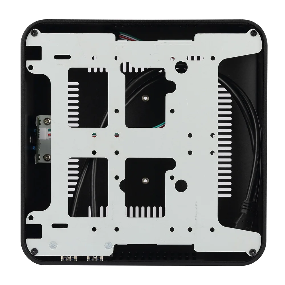 RGEEK L60 полностью алюминиевый корпус чехол для маленького настольного компьютера