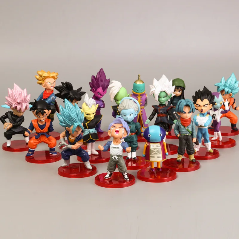 18 различных фигурок Дракон куклы-шары Супер Saiyan Сон Гоку вегетто шорты Вегета ПВХ