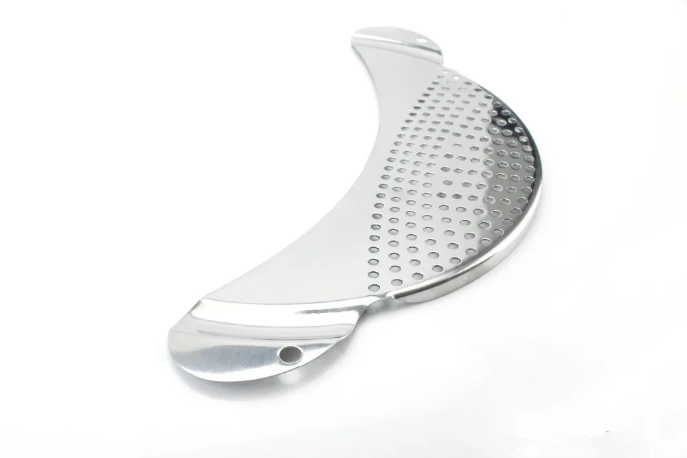 1PC Stainless Steel Pot Strainer Drainer Handle Water Filtering Rack Rice Washing Sieve Tool Kitchen Gadgets Tools OK 0910 | Дом и сад