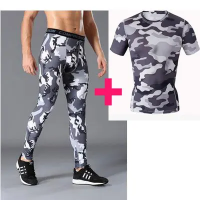 Мужские штаны 2017 джоггеры компрессионные брюки повседневные для спортзала