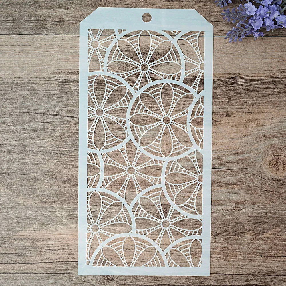 ST1224158 12*24 см DIY ремесло Многослойные трафареты для стен Живопись штампованная для скрапбукинга штампы альбом декоративное тиснение бумажные карты - Цвет: ST1224158