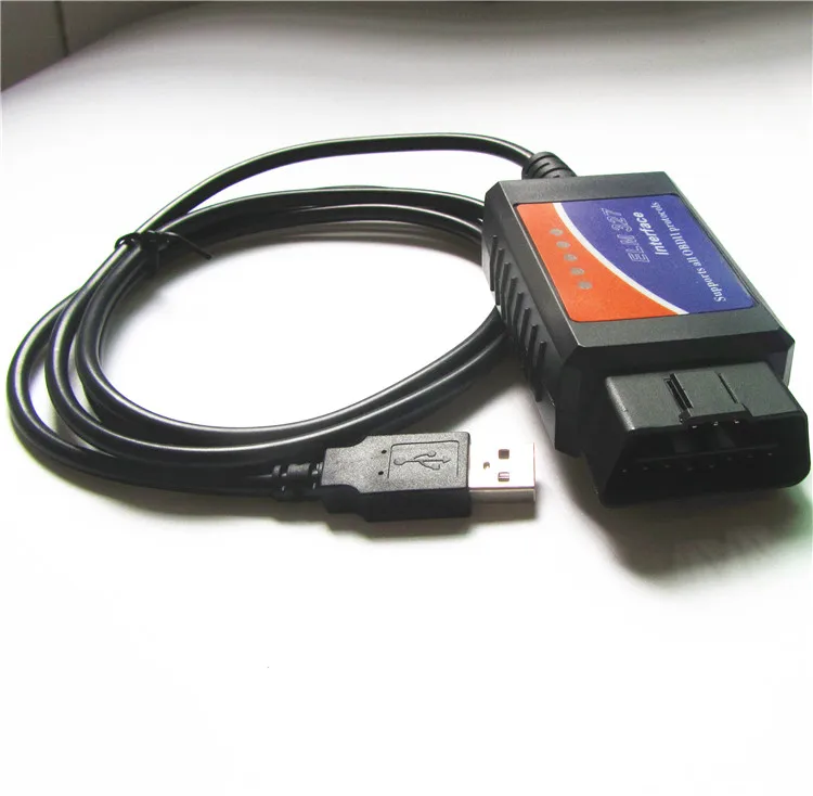 Новейший диагностический сканер FTDI ELM327 usb 1 5 ELM 327 USB бесплатная доставка |