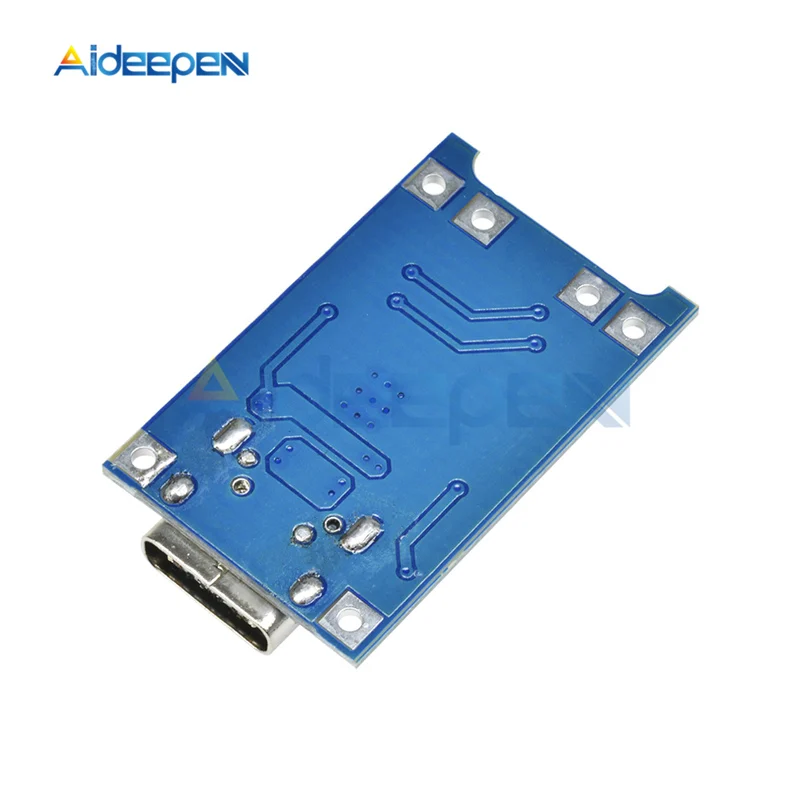 5 шт. Тип C USB 5V 1A 18650 TP4056 модуль зарядного устройства литиевой батареи зарядная