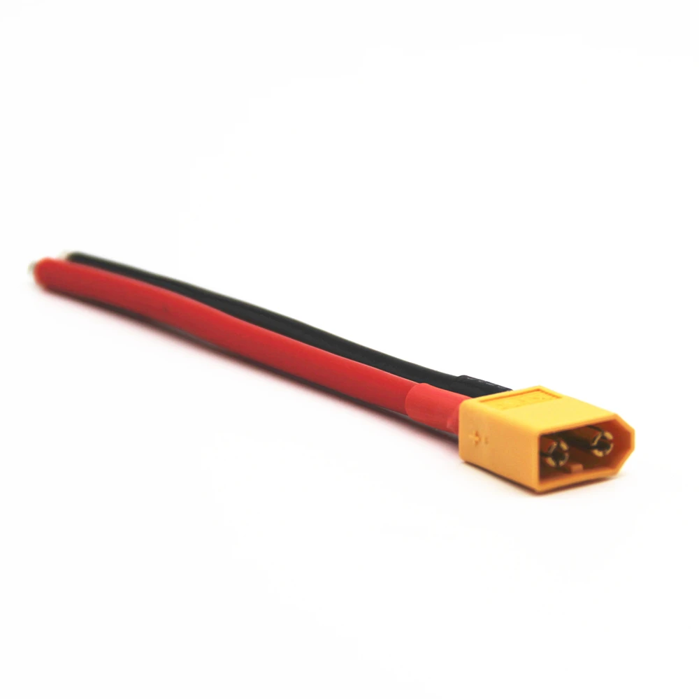 3 шт. XT60 Штекерный разъем для 12AWG мягкий силиконовый провода кабеля RC адаптер