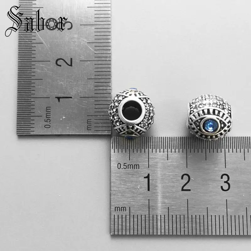 Женские бусины сделай сам Nazar's Eye очаровательные ювелирные изделия серебра 2020