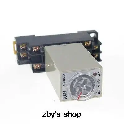 1 шт. 12VDC/24VDC/24VAC/110VAC/220VAC 8 шпильки DPDT Временная задержка включения-задержка 0 5 S-10S