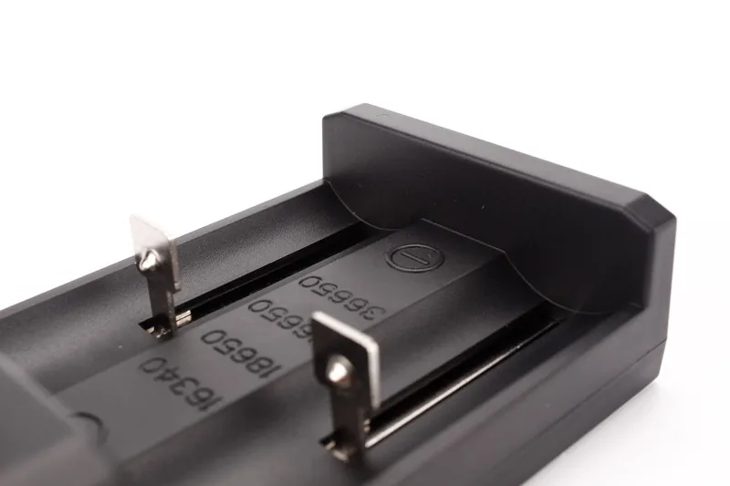 USB зарядное устройство 2 слота 18650 26650 16340 36650 перезаряжаемый аккумулятор Универсальное зарядное устройство USB зарядное устройство для аккумулятора