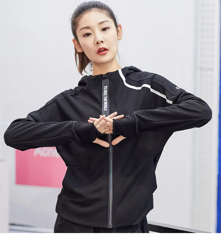 JINXIUSHIRT, спортивная куртка для женщин, спортивная одежда, свободная, для отдыха, йоги, куртка для фитнеса, спортзала, одежда для бега, спортивный костюм, спортивная одежда WT535