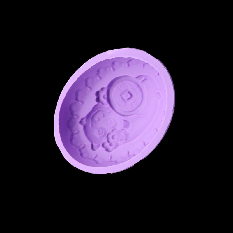 Мини Moedas Coins Pig 3d силиконовая форма для украшения торта помадки мыла мыла|mold