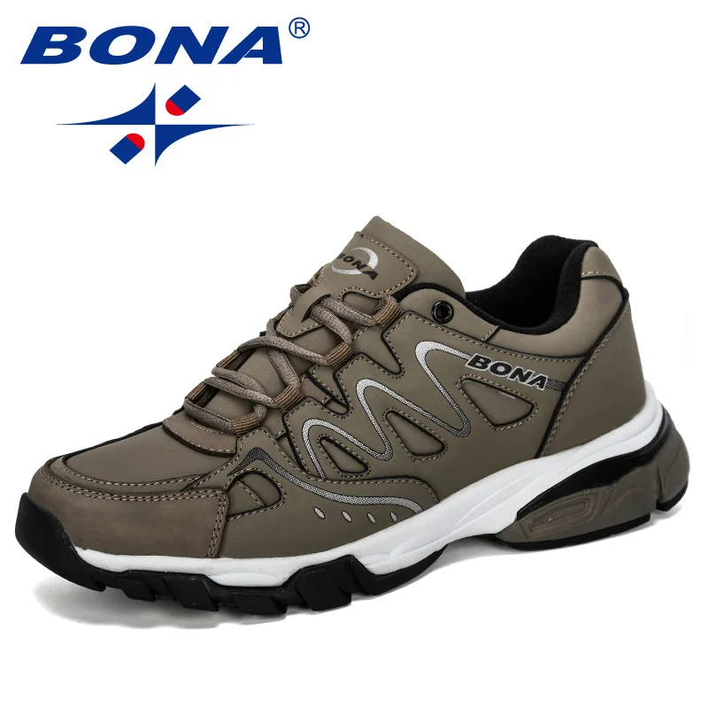 BONA/Новинка 2019 года zapatillas hombre мужские кроссовки для бега zapatilki нескользящая