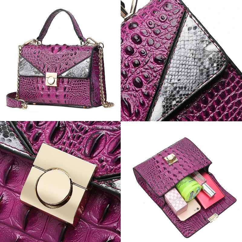 Bolsa Mujer сумки для женщин роскошные сумки черные женские сумки дизайнерские сумки из искусственной кожи крокодила сумка через плечо
