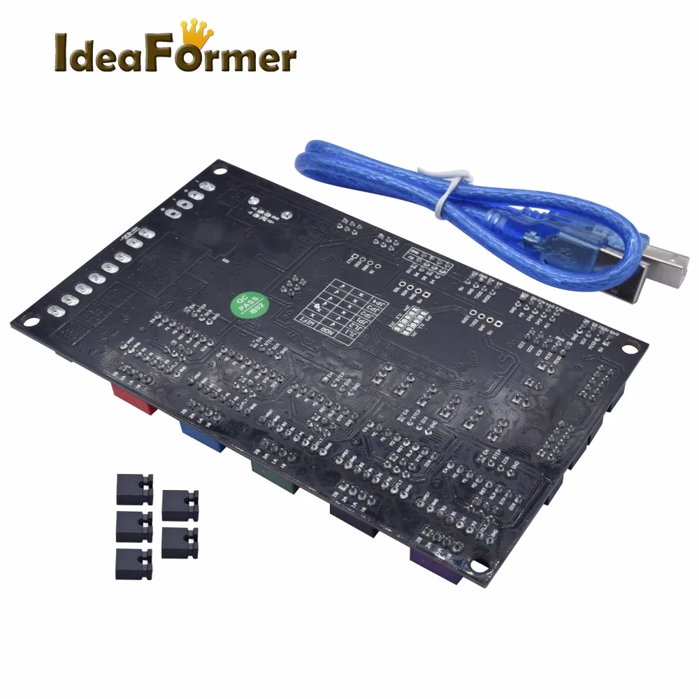 Материнская плата контроллера MKS GEN V1.4 с USB кабелем для Reprep DIY 3D принтера 1 шт.|control