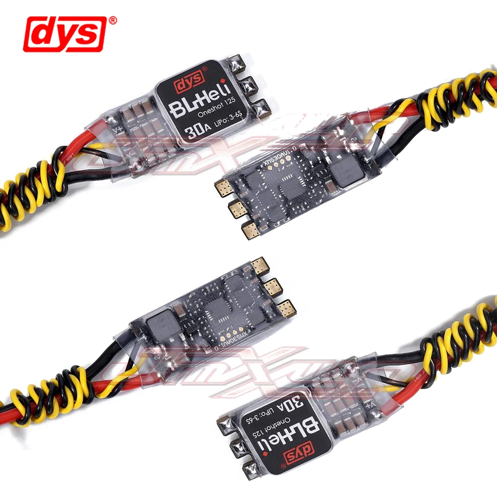 4 шт./лот Оригинал DYS новая версия XM30A XMS30A BLHeli mini 30A V2 ESC для высокой мощности кв