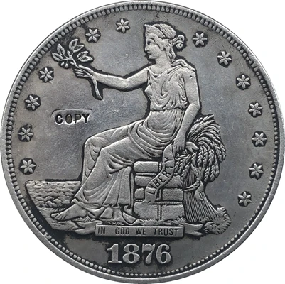 

Копия монеты в долларах США 1876-S