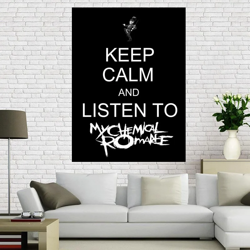 Пользовательские My Chemical Romance настенный плакат домашний декор 30x45 см холст шелк для семейного украшения холст ткань Принт плакат - Цвет: 4