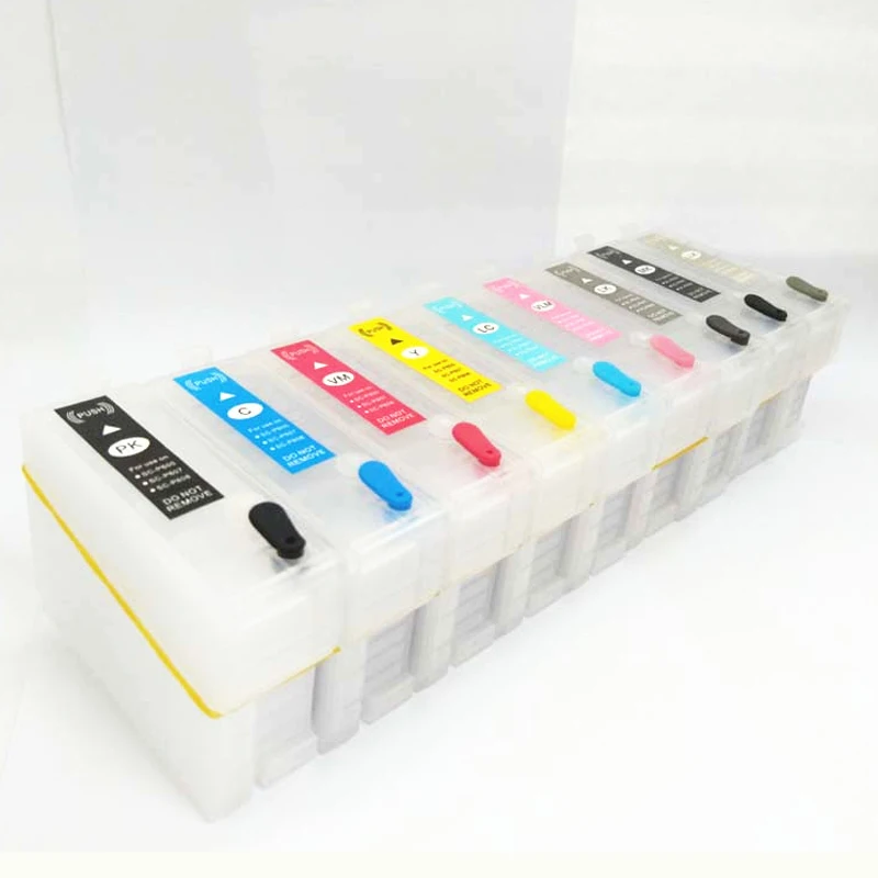 

vilaxh R3000 Refillable Ink Cartridge For Epson stylus R3000 T1571 T1572 T1573 T1574 T1575 T1576 T1577 T1578 T1579 With Chip