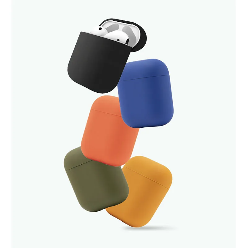 Xiaomi Youpin Apple AirPods bluetooth-гарнитура с крышкой-скраб ПУ ПК с защитой от помех портативная Моющаяся