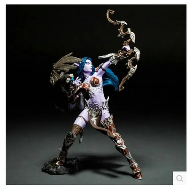 Новый в наличии оставил Queen Sylvanas Windrunner фигурку wow DC6 коллекционная игрушка |