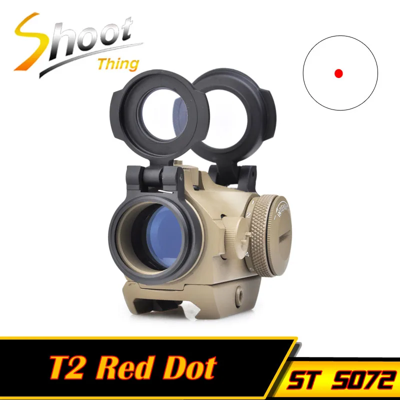 ST5072 Z-TAC тактические оптические прицелы 20 мм с низким креплением Micro 1x24 с красной точкой оптика для охоты тактический прицел