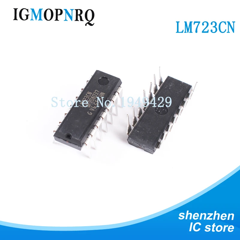 10 шт. LM723CN DIP14 LM723 регулятор 2 0-37 в Программируемый Новый Быстрая доставка |