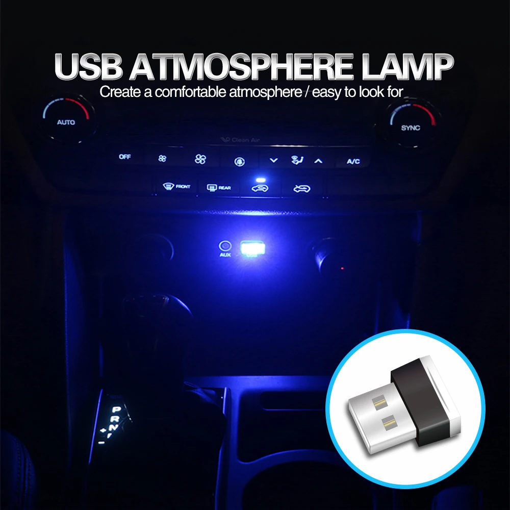 USB свет ED мини Зажигалка декоративные огни ночник лампа для кемпинга автомобиля