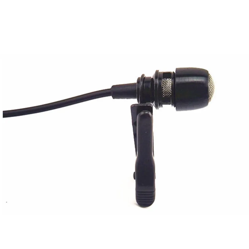 Professional Lapel Condenser Microphone Transmitter Microfone TRS 3.5mm Screw Jack for Sennheiser Wireless System Mikrofon | Электроника