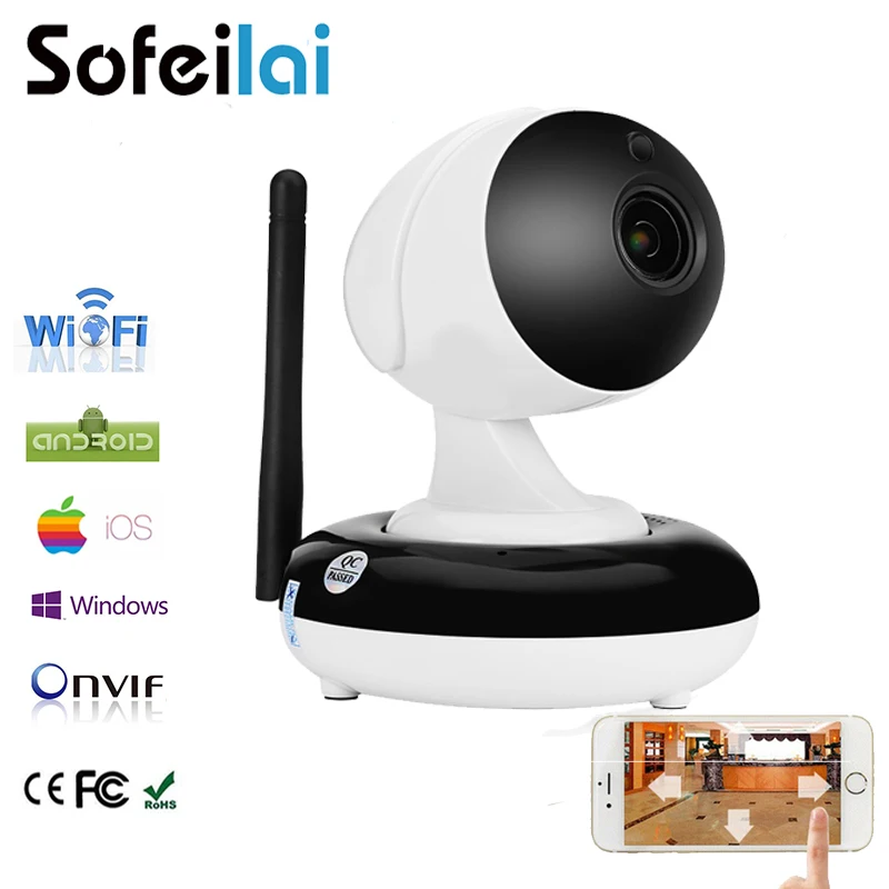 1080p HD WIFI IP камера PTZ 2 8 мм оптическая 3xzoom Автофокус len infared onvif Детские камеры