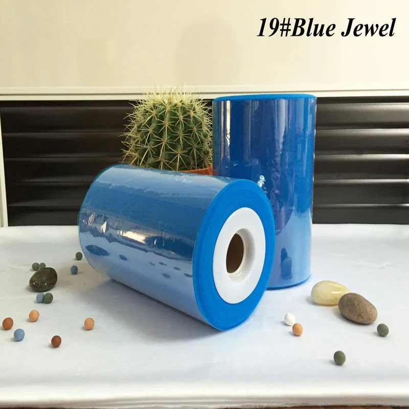 

() Горячая Распродажа Blue Jewel, катушка из нейлонового тюля, 100 ярдов для украшения