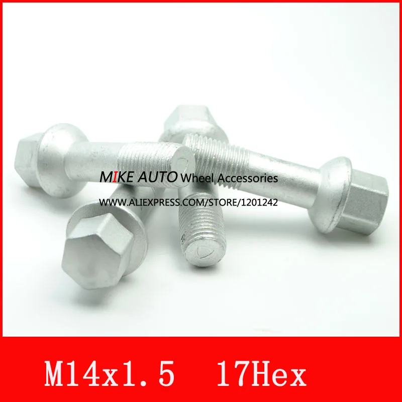 Колесный Болт Hex2/3 &quotM14x1.5 OEM0009905307 для колесных дисков Benz серии C GLK350 GL 4 шт.|wheel