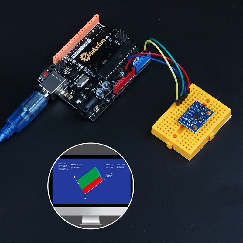 Keywish MPU6050 проект стартовый набор для Arduino R3 с учебным руководством Акселерометр